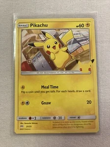 Pokémon TCG Pikachu McDonalds Promos 25/25 Regular Promo - Bild 1 von 2