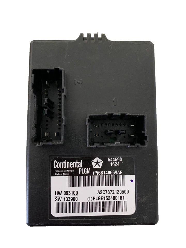 2014-2021 DODGE DURANGO Chassis Brain Box 68140669ae Liftgate Control Module - Image 1 of 3