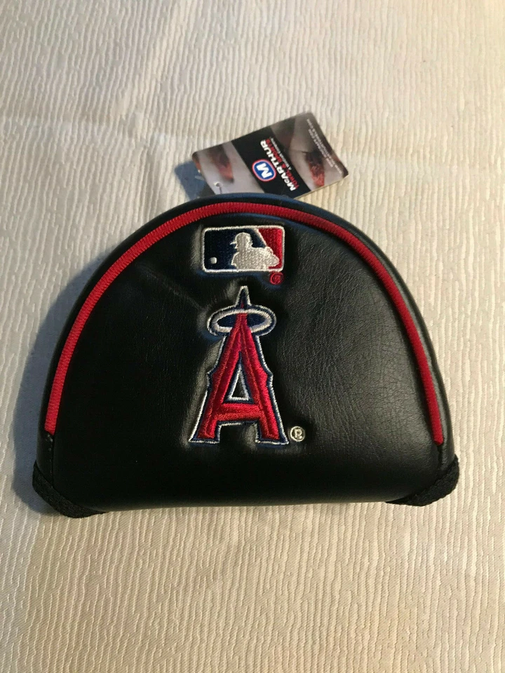 MLB Los Angeles Angels Embriodered Mallet Style Putter Headcover 5.5" X 4" NUEVO Foto 1 de 3
