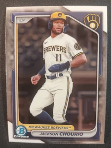 2024 Bowman Chrome Jackson Chourio #BCP-140 - Picture 1 of 2