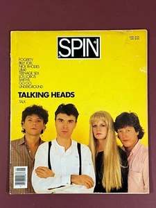 Talking Heads 1985 Spin Magazine Billy Joel, Los Lobos, John Fogerty, UB40 - Picture 1 of 12
