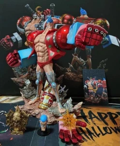 Figura One Piece Iron Man Franky Garaje LX Estudio Modelo Pintado con Caja de JAPÓN - Imagen 1 de 15