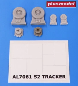 Plus Modelo AL7061 - Ruedas 1/72 S2 Tracker - Nuevo - Imagen 1 de 1