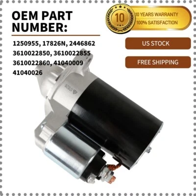 17986 New Starter Replacement for Hyundai Accent 2002~2009 Kia Rio 2006~2008 CA - Image 1 of 4