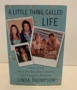 Linda Thompson Autographed Book A Little Thing Called Life : Elvis 1st Ed - Picture 1 of 4