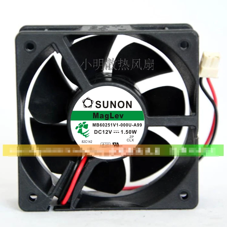 1pcs  SUNON MB60251V1-000U-A99 6CM 12V 1.50W 6025 cooling fan - Image 1 of 1