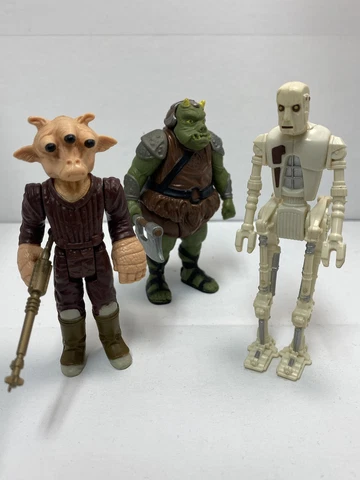 VTG (Loose, 100% Comp.) 1983 Kenner Star Wars 8D8/GAMORREAN GUARD/REE-YEES Lot Cover