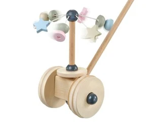 Selecta Bellybutton Sternchenkarussell Jouets à Pousser Jouet en Bois Neuf 64018 - Picture 1 of 11