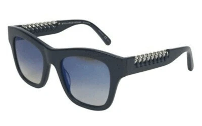Stella McCartney Falabella SC011SA 007 Womens Sunglasses Blue 49-21-140 Designer - Image 1 of 4