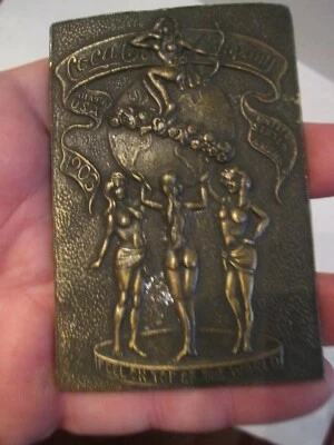 DE COLECCIÓN HEBILLA DE CINTURÓN COCA COLA - SENSACIÓN EN LA CIMA DEL MUNDO - HEBILLA LEWIS - GW-15 Foto 1 de 3