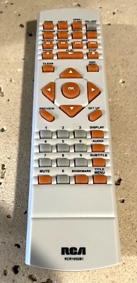 Rare Replacement Part!  RCA MODEL #DRC257N DVD/CD Player Remote Control - Image 1 of 2