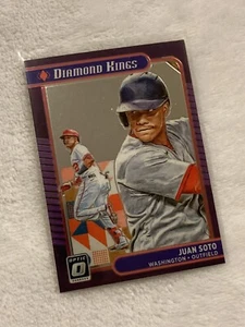 2021 Optic Panini Donruss Diamond Kings Juan Soto Washington Nationals Card # 20 - Picture 1 of 4