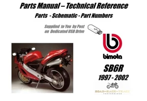 Bimota SB6R Parts Manual USB  1997 - 1999 - Picture 1 of 7