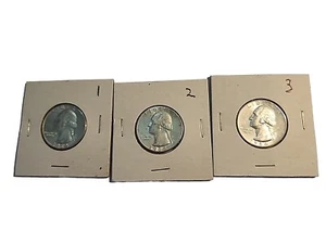 1964 P WASHINGTON QUARTO 'TRE A SCELTA' ""TU GRADO" - Foto 1 di 8