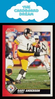Gary Anderson 1991 Score #121 Pittsburgh Steelers - Image 1 of 2