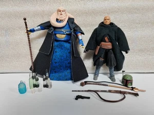 2Pcs Star Wars Vintage Collection Bib Fortuna / Boba Fett's Throne Room Tatooine - Picture 1 of 15