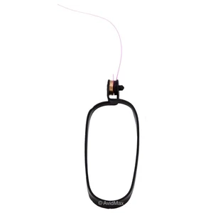 Dr. Slick Hackle Plier w/ Duplex Rubber Jaw Tool Stainless Steel Fly Tying - Picture 1 of 7