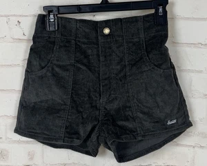 Pantalones Cortos Hammies Pana Mujer Talla 26 Cintura Gris Oscuro Estilo Vintage Patín - Imagen 1 de 7