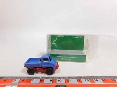 Wiking H0 1:87 870 56 Unimog U 411 Richtfest Museum 2005 NEUW+OVP #DW852-0,5 - Bild 1 von 4