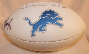 KENNY GOLLADY SIGNED DETROIT LIONS FULL SIZE FOOTBALL JSA COA - Picture 1 of 6