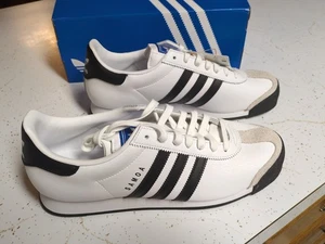 Tenis deportivos Adidas Samoa blancos negros para hombre talla 11 clásicos de la vieja escuela - Imagen 1 de 9