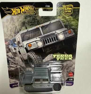 Hot Wheels Premium Car Culture Terra Trek Hummer H1 modelo fundido a presión Foto 1 de 4