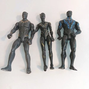 Menge 3 Marvel Legends Black Panther Actionfiguren lose - Shuri & Killmonger - Bild 1 von 8