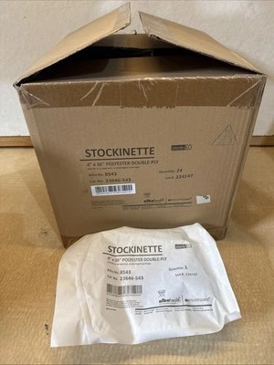 ALBAHEALTH Polyester Double-Ply  Stockinette 4" x 36” 8544 24 Count - Image 1 of 4