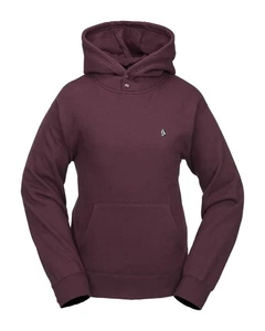 Volcom Costus Pullover Fleece Women's Sweatshirt, Burgundy, X-Large - Picture 1 of 5