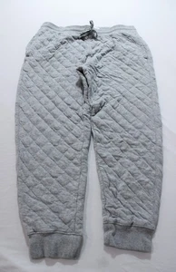 Old Navy Men's Loose Quilted Fleece Joggers CN6 Medium Gray Heather Large NWT - Picture 1 of 4