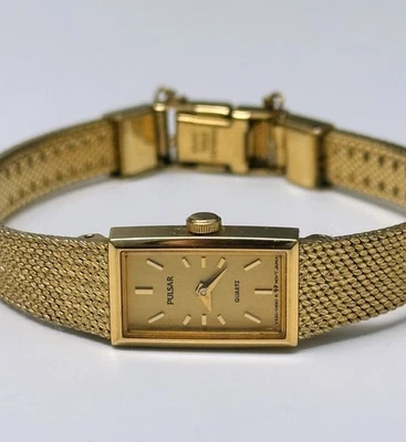 复古 Pulsar V220-5560 金色女士手表 - 不适用  — 第 1/4 张图片