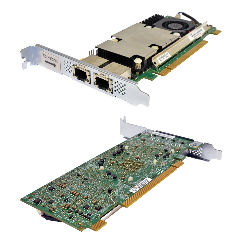Cisco 10G UCS Virtual Card 1225T UCSC-PCIE-C10T-02 73-15002-05/06 68-4761-05/06 - Immagine 1 di 4