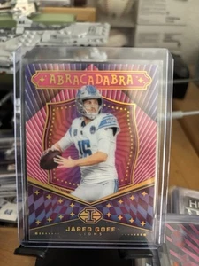 Jared Goff 2024 Panini Illusions Pink Abracadabra Detroit Lions /399 - Picture 1 of 2
