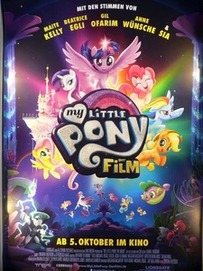 My Little Pony - Der Film - Emily Blunt - Filmposter 120x80cm gerollt - Picture 1 of 1