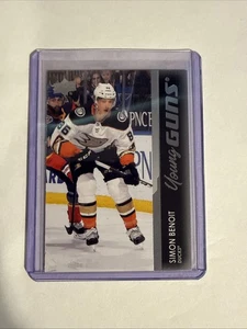 2021-22 Upper Deck #228 Simon Benoit YG RC - Picture 1 of 2