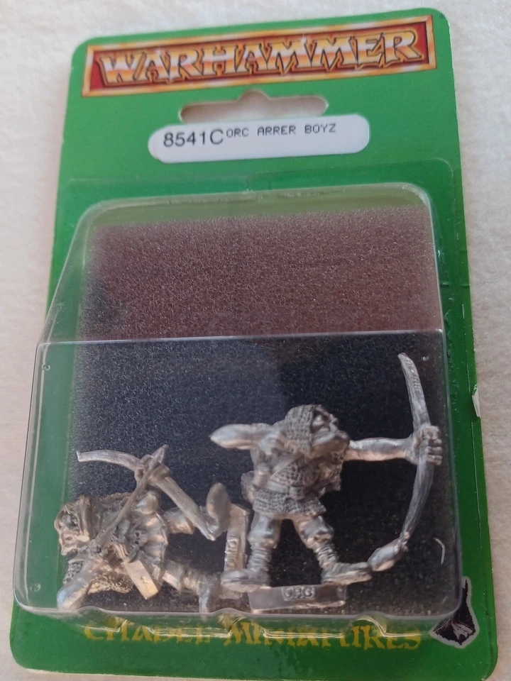 Warhammer Fantasy Battle Ork Blister Packs 全新带盒 全新带盒 无打印 — 第 1/1 张图片