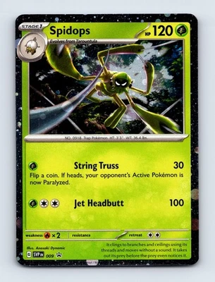 Spidops (Cosmos Holo) 009 SV: Scarlet & Violet Promo Cards NM/LP - Image 1 of 2