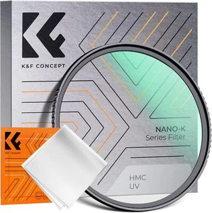K&F Concept MC UV Lens Protection Filter UV Filter 46/49/55/58/62/67/72/77/82/mm - Picture 1 of 118