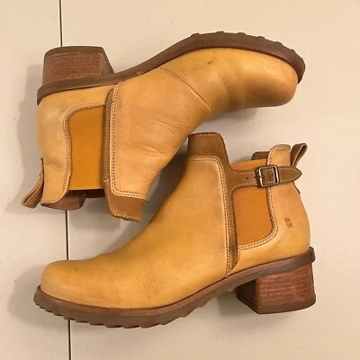 El Naturalista Kentia Camel/Tan/Buff Ankle Chelsea Boot Leather & Suede 40 - Image 1 of 4