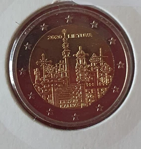 2 EUROS COMMEMORATIVE LITUANIE 2020 - LA COLLINE DES CROIX - Picture 1 of 2