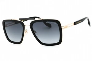 Occhiali da sole MARC JACOBS MJ674S-8079O-55 misura 55 mm 145 mm 20 mm nero uomo NUOVI - Foto 1 di 5