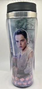 Star Wars Episode VII Rey 16-oz Travel Mug. BPA Free Hot Cold Disney Rey BB8. - Picture 1 of 11