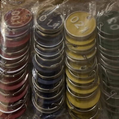 40pcs Number Key Tags 001-040 - Image 1 of 4