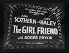 The Girl Friend 1935 (Dvd) Ann Sothern, Jack Haley