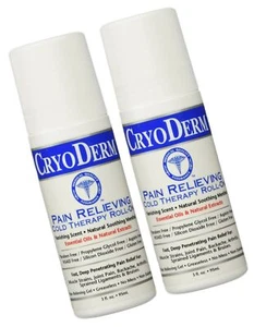 Cryoderm Pain Relieving Roll-on, 3oz. - 2 Count - Picture 1 of 4