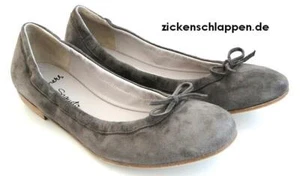 HOMERS Ballerina Gr. 37,5 supersoft / saccetto / foca- schlamm / NEU - Bild 1 von 3