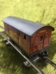 1x Märklin Deutsche Reichsbahn Gepäckwagen 17220 seltene Version Spur 0 /9/ - Picture 1 of 8