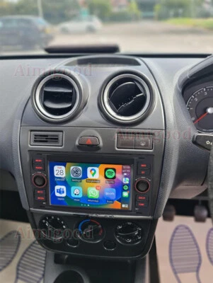 4+64G For 2006-2008 Ford Fiesta MK5 Android 13 Apple Carplay Radio Stereo GPS FM - Image 1 of 4