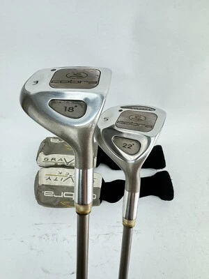 Cobra Gravity Back Ladies Fairway Wood Set 3+5 Ladies Graphite /Headcovers/16903 - Image 1 of 4