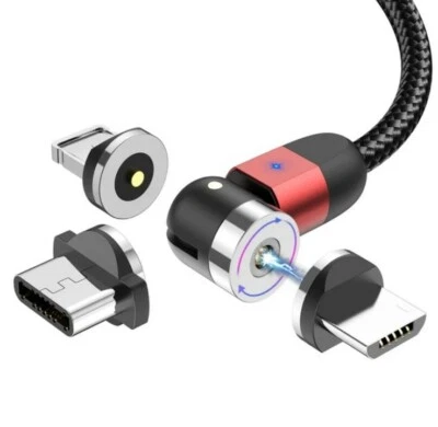 New Gen 3in1 540° Flexible Cell/Gaming PS5 Xbox Charging LED 1M USA Shipped  - Image 1 of 4